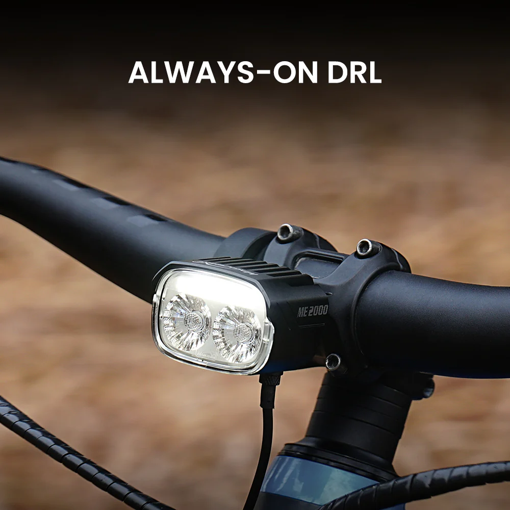 ME 2000 V2.0 Smart E-Bike Light - Image 8